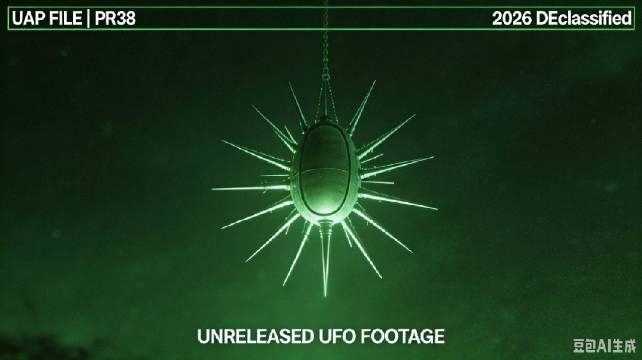 美国公布PR38号UFO视频，两年前已证实为设备衍射