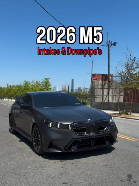感受一下换了进排气的G90宝马M5 声浪 V8加了电也还是V8