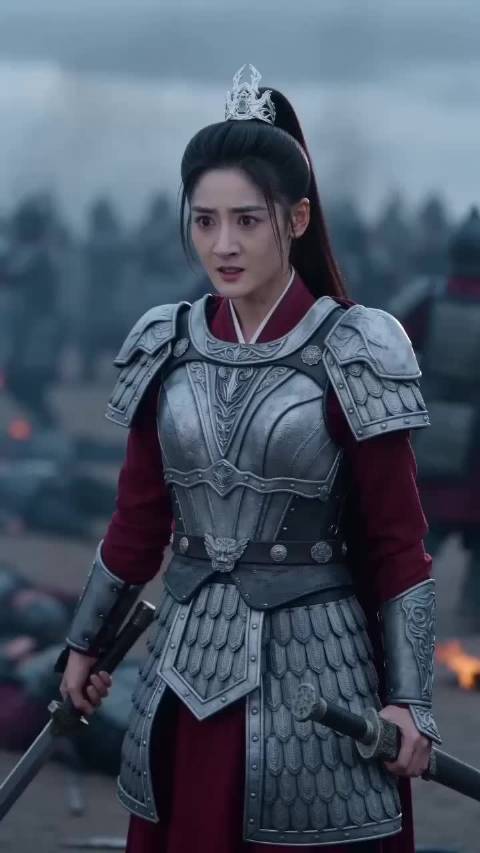 之前用AI生成了《逐玉》里面谢征和樊长玉战场重逢的场景