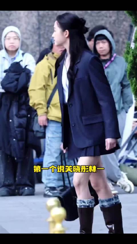 关晓彤与男主同框身高差引热议