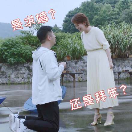 海清说任重求婚像拜年