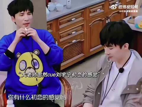 刘宇宁张大大综艺谈初恋，最纯爱时手都不敢牵