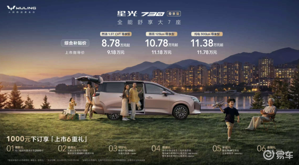 累计销量破4万!五菱星光730尊享型上市 8.78万元起