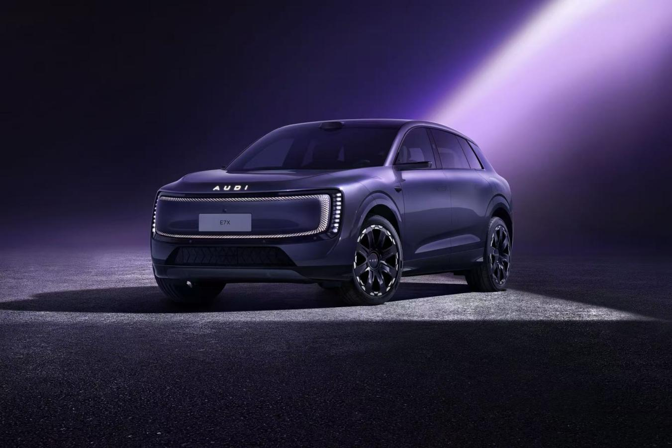 AUDI品牌公布第二款车型E7X外观设计