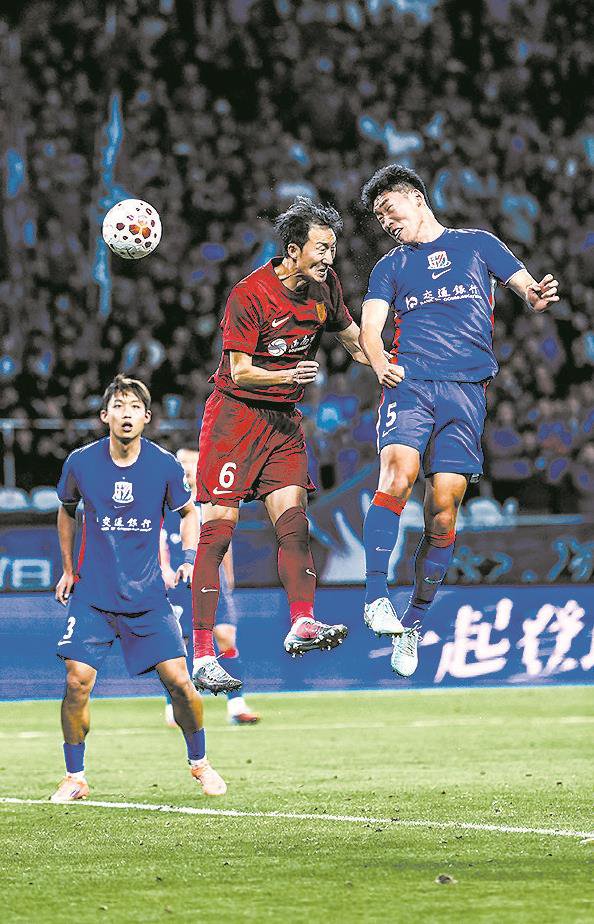 连续三轮不胜  申花主力阵容继续减员