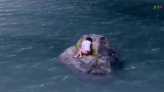 女子海上遭遇巨齿鲨惊险逃生
