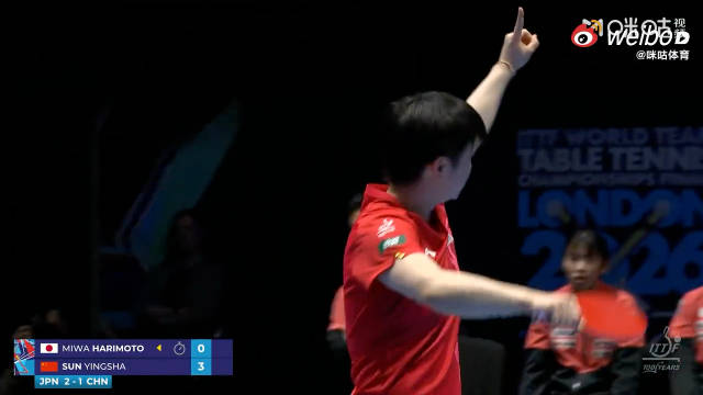 邓亚萍赞孙颖莎捍卫女乒一号尊严，两场3-0横扫对手