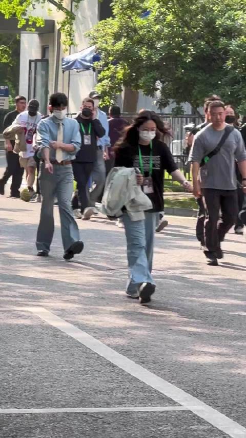 张杰录制国乐无双现场路透曝光