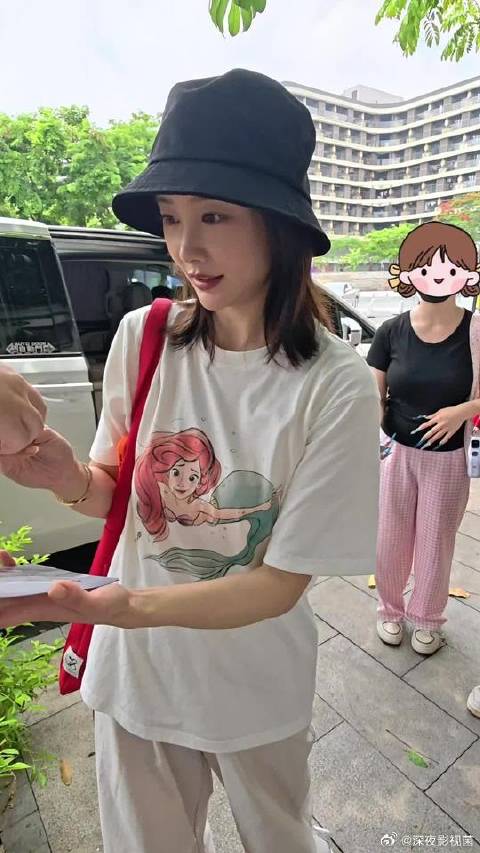 马頔来探班纯姐了~马老师好高好瘦，纯姐好漂亮温柔