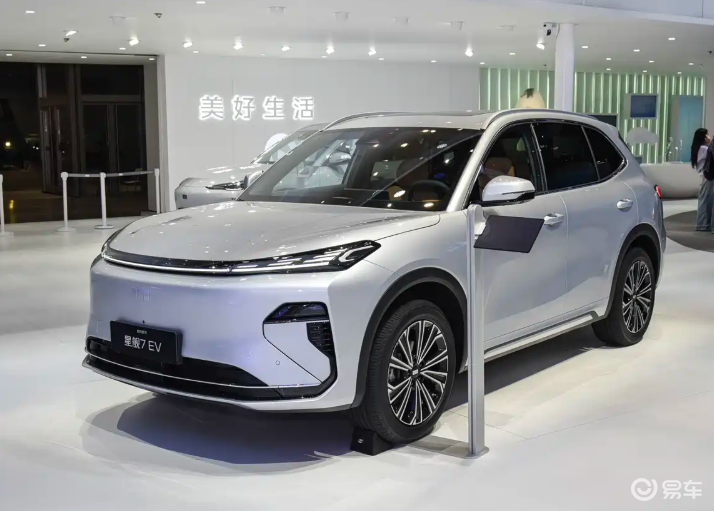 160kW前驱+CTP 3.0电池,吉利银河星舰7 EV