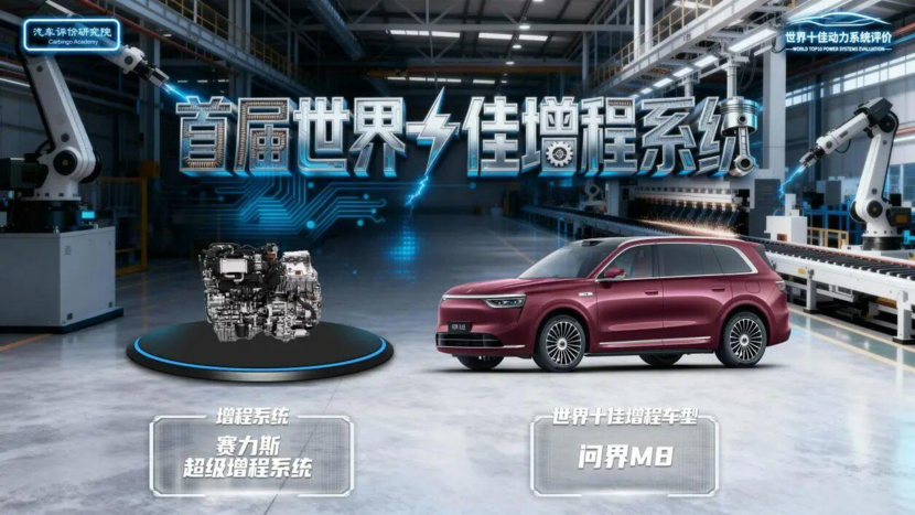 问界M8动力系统,居然得了两份大奖?