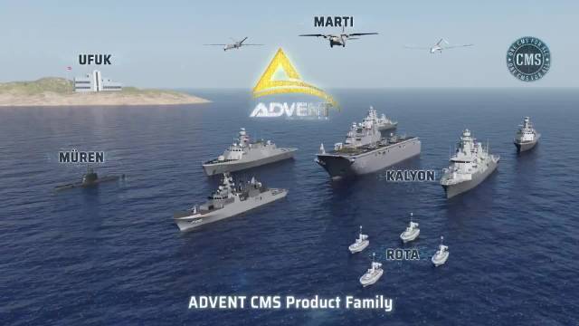 土耳其HAVELSAN公司ADVENT系统整合战舰多平台作战