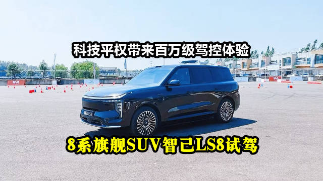 智己LS8以25万级定价实现百万驾控体验