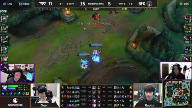 LCK：BFX强开Peyz得不偿失，T1中路反击轻松打出1换4