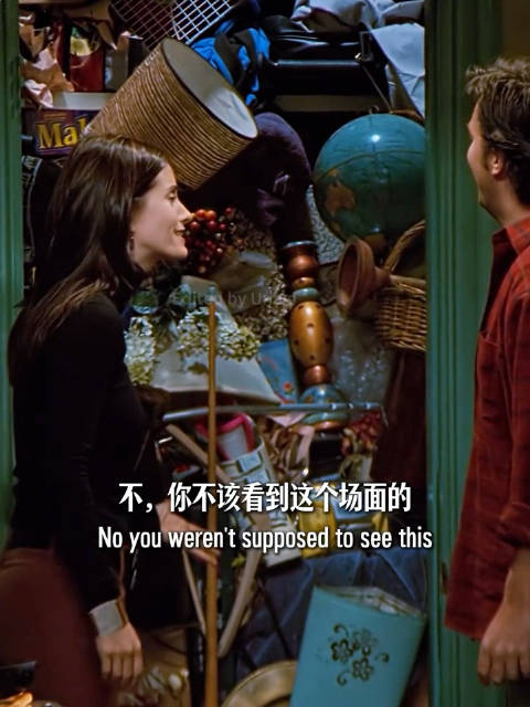Monica可爱，Chandler也可爱 美剧 | 老友记 | 灵魂伴侣