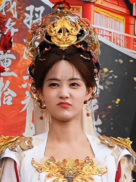 李一桐白衣金饰演绎古风神韵