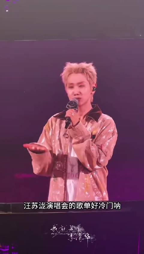 汪苏泷演唱会曲目清单引沉醉
