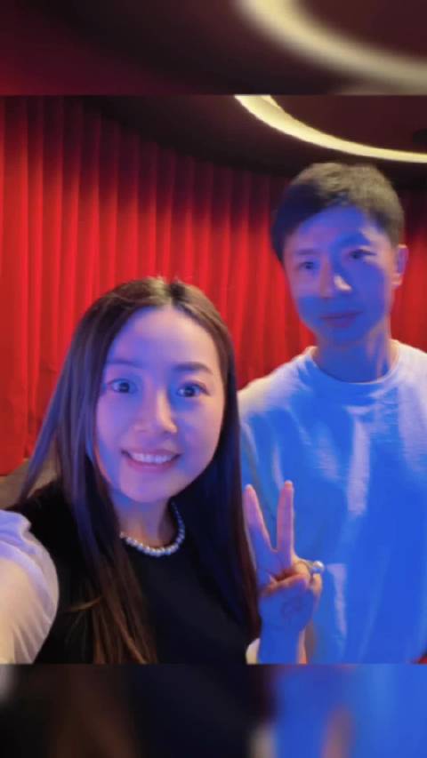 好朦胧的合影