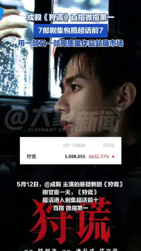 百指、微指第一：成毅一如既往的权威