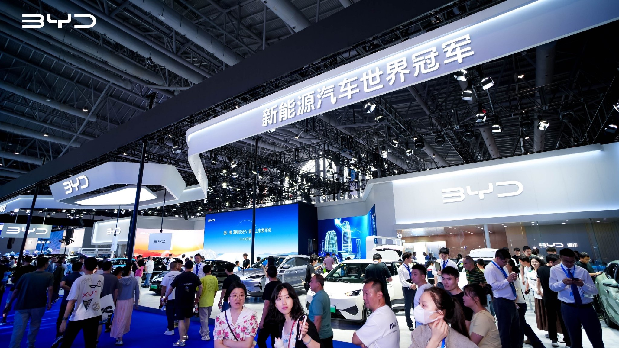 厦门五一车展：比亚迪唐L、海狮05EV重磅亮相