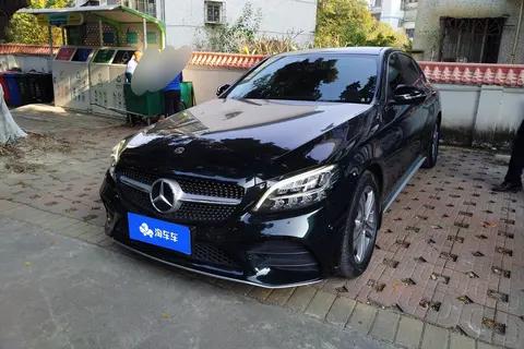 21款奔驰C260L绿，一手准新车，21.6万圆你“C位梦”