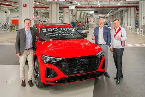 奥迪纯电SUVQ8 e-tron生产将终结！布鲁塞尔工厂将营运至2025年2月