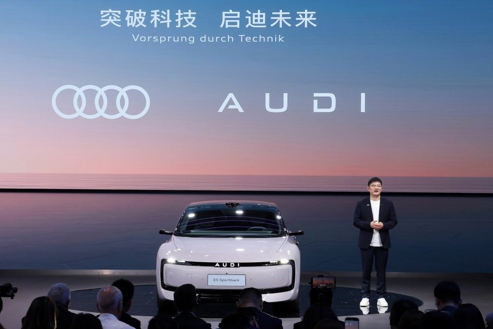 双星闪耀上海车展，上汽奥迪全面开启品牌升级 | BitAuto