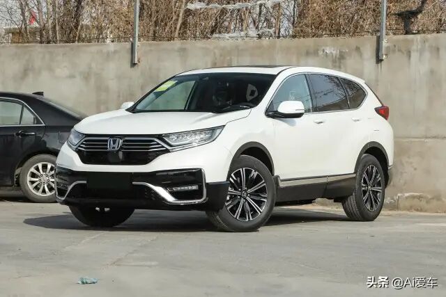 1.3L油耗,日系混动家用大SUV,省心还好养活,实拍本田CR-VPHEV
