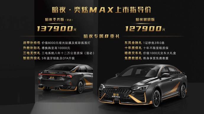 12.79万起，可能是最凶悍的风神车型，奕炫MAX暗夜版上市_有车以后