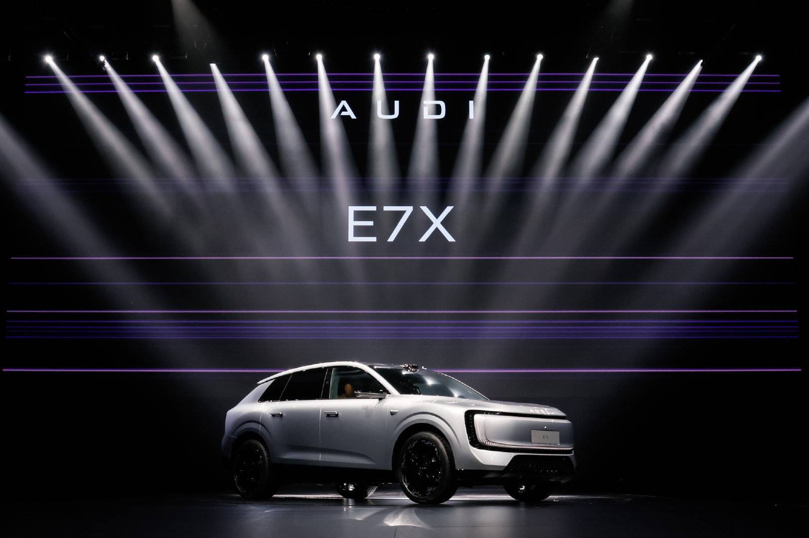 奥迪 E7X 开启预售 限时28.98万元起啦_智能_星钻光_先锋