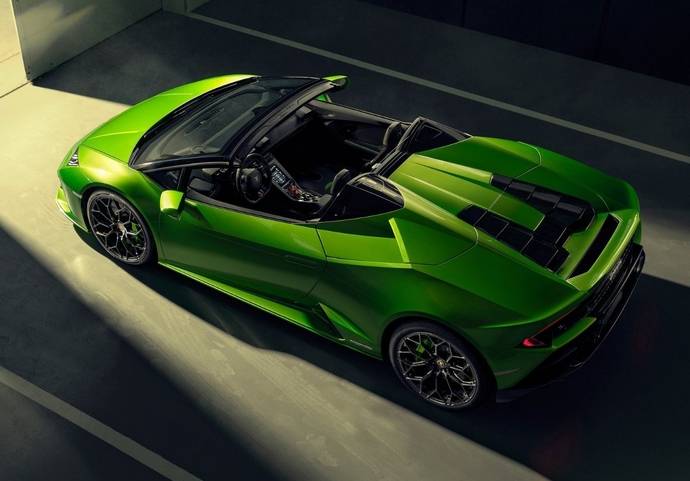 跑得快,会漂移,还要敞篷兜风?Huracán EVO Spyder能全满足