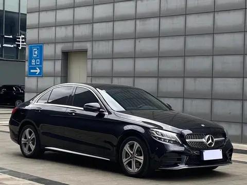 21款奔驰 C260L 运动版，0过户 2.7万公里仅售19.98万