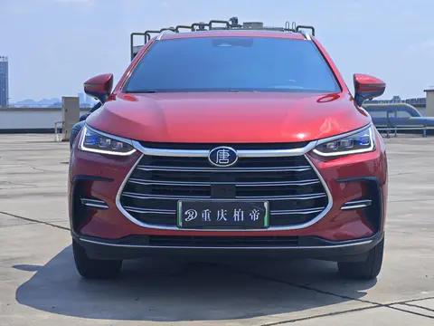 0过户红色唐 DM 2021款尊荣型，重庆车报价 11.58万！
