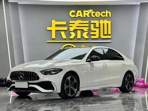 7万公里准新车，2022款奔驰C级C260L运动版仅售23.8万