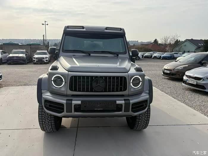 奔驰AMG G63 4X4哑光铂金灰现车345万_奔驰G级论坛