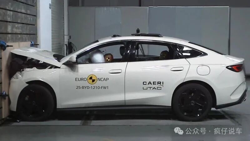 比亚迪Seal 6 DM-i轿车和中国制造的特斯拉Model YL在ANCAP碰撞测试中均获得五星评级。