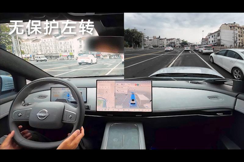 日产N7此次升级新增城市记忆领航辅助驾驶与记忆泊车辅助两项核心功