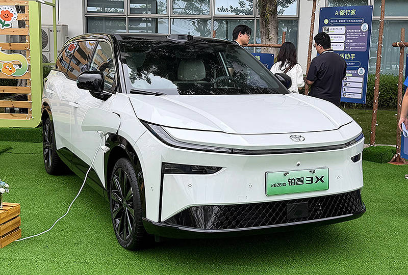 广汽丰田新能源SUV—2026款铂智3X正式上市_车型_Momenta_功能