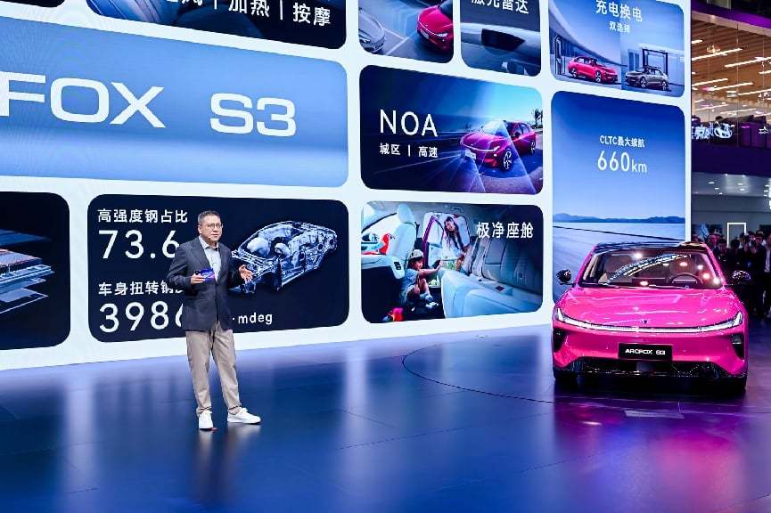6.48万起配激光雷达，极狐S3这波把无图NOA打下来了_汽车