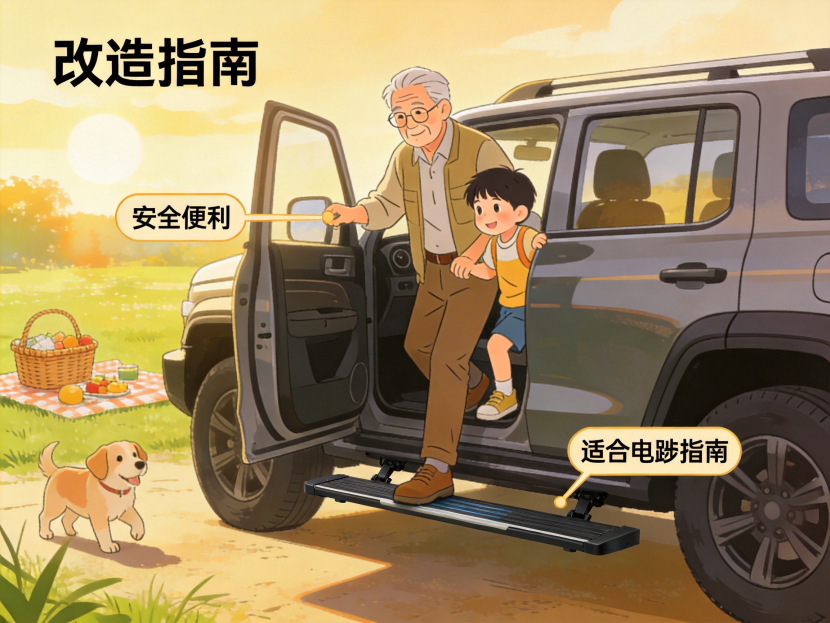 方程豹钛7电动踏板推荐及全场景改装指南