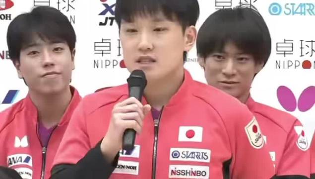 张本智和致敬马龙樊振东，坦言王楚钦实力高出一筹