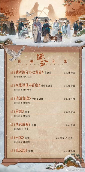 张碧晨张远“售后”合体！5月24日微博音乐节重现《逐玉》OST名场面
