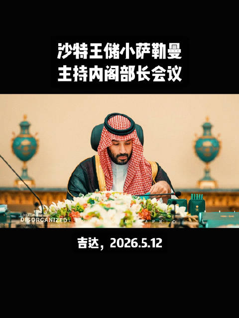 沙特王储主持内阁会议，通报国际书信并谴责中东袭击