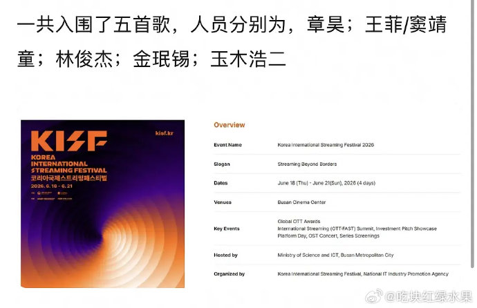 宋威龙凭《骄阳似我》成亚视奖大陆唯一视帝候选，剧集揽四项提名