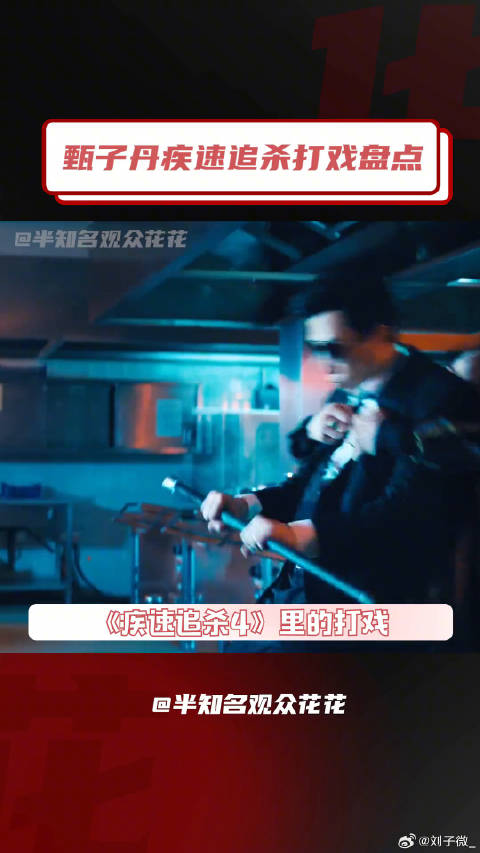 甄子丹疾速追杀打戏片段引关注