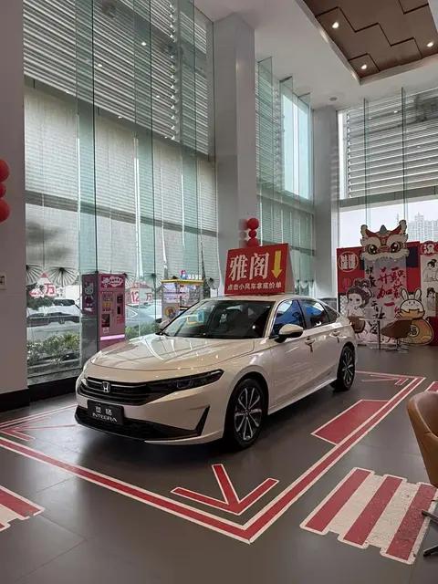 外观微调，配置升级，3月20日上市，2025款本田型格实车现已到店