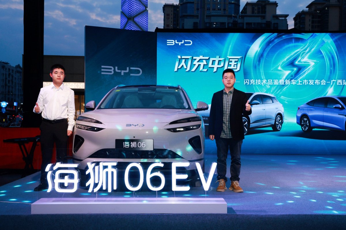 闪充破局焕新广西｜2026款海狮06EV广西上市 引领电动车进入闪充时代