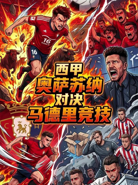 西甲赛事看点： 奥萨苏纳VS马德里竞技   奥萨苏纳  马竞   西蒙尼  西甲