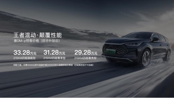 DM-p王者混动为超越而来 唐DM-p预售价29.28万元起_汽车_中国江苏网