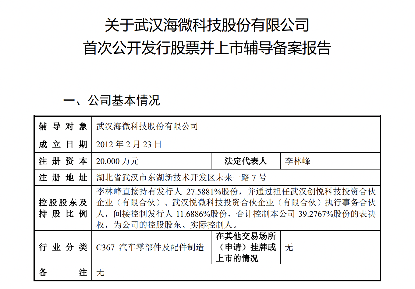 海微科技重启IPO辅导：聚焦车载智能设备，供货蔚来、理想
